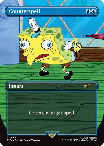 Counterspell (Mocking SpongeBob)